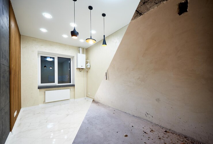 comparación Antes y después de reforma